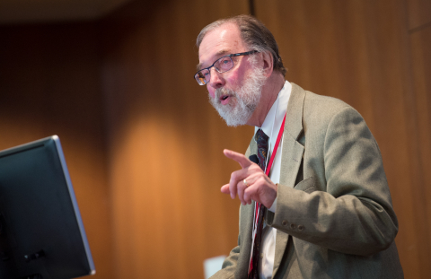 Dr. Busse lecturing in 2015