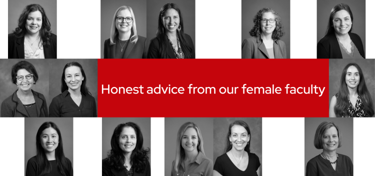 Headshots of all the women who participated in the featured WIMM video