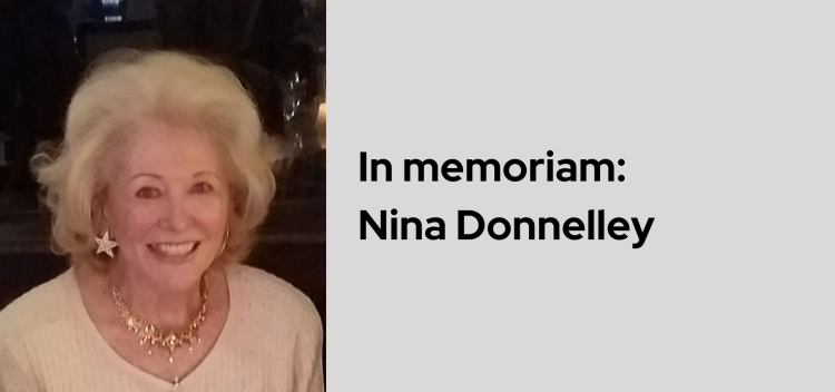 In memoriam: Nina Donnelley