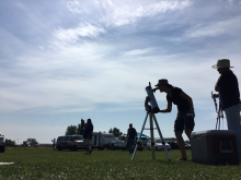 Mattison family - solar eclipse viewing