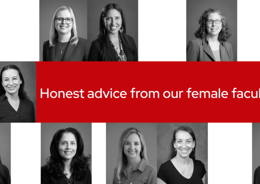 Headshots of all the women who participated in the featured WIMM video